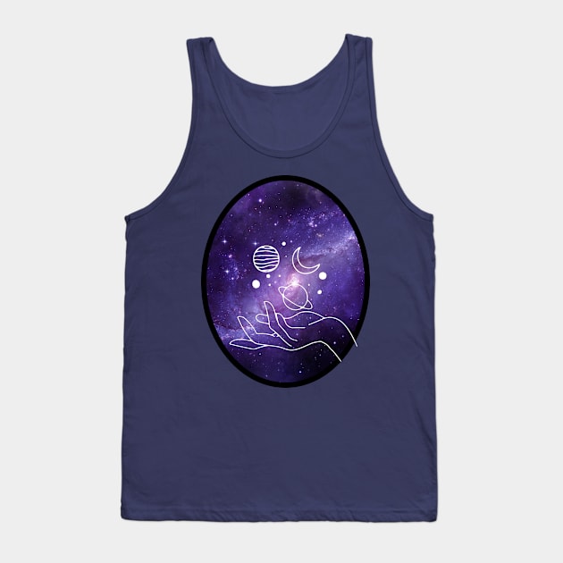 The World is in your Hands Tank Top by Kat Heitzman